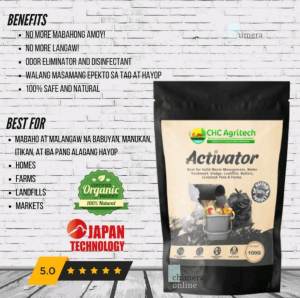 CHC AGRITECH ACTIVATOR ODOR ELIMINATOR 100g