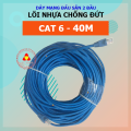 Dây mạng CAT 6 bấm sẵn 2 đầu 50m / 45m / 40m / 35m / 30m / 25m / 20m / 15m / 10m (Dây internet lõi nhựa chống đứt). 