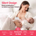 Mafababe S32 Wearable Breast Pump with smart features (150ml) Four Modes Nine Stalls Integrated Hands-Free High Suction Invisible Silent Milking. 