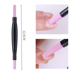 Nail Art Spoon Stone Polish Cut Tools Cuticle Pusher Pen Manicure Cuticle Remover Dead Skin Remover