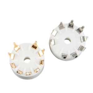 High-Quality Copper-Plated/Tin-Phosphor Tube Sockets for 12AX712AT712AU7ECC83ECC82E88CC 6922 6p1 6p14 6n1 6N2 6N3