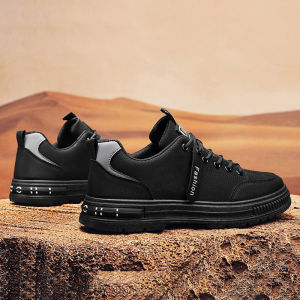 🌟 KUTSUYA229ร🌟รองเท้าผู้ชาย รองเท้าหนังลำลองผู้ชาย รุ่นใหม่ เทรนด์สปอร์ตสไตล์เกาหลี หลากสี สวมใส่สบาย