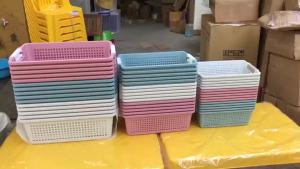 Rổ Nhựa Chữ Nhật Việt Nhật 44x30x15cm- 1196/1197/1198 rổ nhựa chữ nhật đa năng