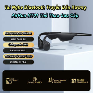 Tai Nghe Bluetooth Truyền Dẫn Xương AirRun HT01 Thể Thao Cao Cấp Chống Nước IPX6