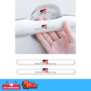 Stiker Pelindung Handle Pintu Mobil Toyota GR Gazoo Racing