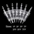 【Available】100/50/20pcs T Shape Cartridge Needle for M5/M7/MYM Micro Shading Eyebrow Tattoo Machine Pen 1RL Replacement Permanent Makeup Pmu Supplies. 