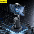 Awei X48 Pan-Tilt Anti-Shaking Gimbal Stabilizer for Smartphone Reinforced Ultra-Stable 360° Rotating AI Auto Face Tracking Gesture Control No App Phone Cellphone Selfie Stick For Recording Video Live Vlogging Tiktok. 
