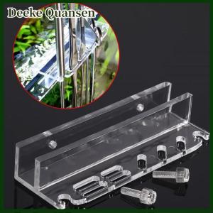 Deeke Nhà máy hồ cá Công cụ lưu trữ giá Acrylic chủ cho Tweezer scraper nhà máy nước cỏ công cụ bảo trì