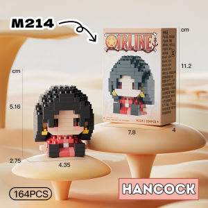 GOCRAFT Mini Micro Block Anime (OP) Figure DIY Building Toy | Cute Collectible Brick Model Gift for Kids & Adults