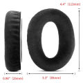 KUTOU Earpads For Sennheiser HD600 Ear Pads HD 600 Replacement Earpads Cushion HD650 HD580 HD545 HD565 HD660 S Headphone Parts. 