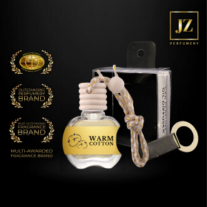 Warm Cotton Hanging Car Diffuser | Air Freshener | JZ PERFUMERY