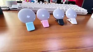 (HD1)LED Lampu Isi Cantik Boleh Cas Semula Flash LED Bentuk Cincin untuk Kamera Telefon