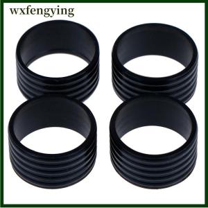 wxfengying 4 chiếc vợt tennis vòng cao su tay cầm co giãn có thể co giãn vòng cao su