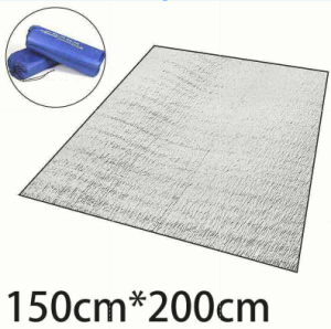 🚚🚚🚚จัดส่งจากประเทศไทย🛵🛵🛵อลูมิเนียมฟอยล์เสื่อป้ เสื่อฟอยล์ความชื้น ชายหาดแผ่นฟิล์มอลูมิเนียม EVA กันน้ำ อลูมิเนียมฟอยล์