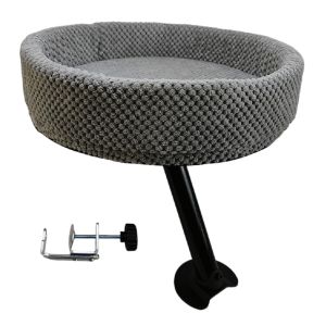 NCNC Sáng tạo Giường mèo để bàn Mềm mại thoải mái Tiết kiệm không gian Tổ mèo nổi Kệ cho mèo Đa chức năng Giường mèo nâng cao Bàn phụ cho văn phòng phòng học nhà