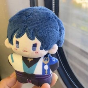 Game Genshin Impact 10cm Cotton Doll Wanderer Balladeer Kabukimono Scaramouche Kunikuzushi Doll Childrens Toys Girlfriend Gifts