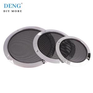 🎀🎁【Special price】Deng 2 3 4 5 6.5 8นิ้วฝาครอบลำโพงตาข่ายรถยนต์บ้านลำโพงตาข่ายโครงพลาสติกตะแกรงลวดเหล็กโลหะ