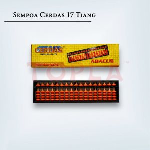 Topla Alat Bantu Hitung Sempoa 13 Tiang dan 17 Tiang Anak SD