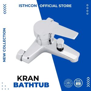 Kran Mixer Kran Panas Dingin Kran Bathup Cabang 2 Stainless TERLARIS