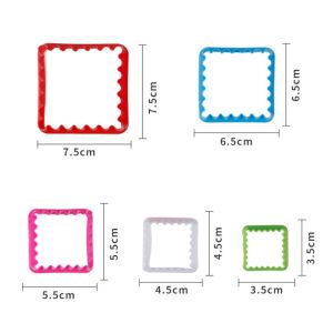 Premium Cookies cutter slicer frame cake DIY mold heart shape party Biscuit maker