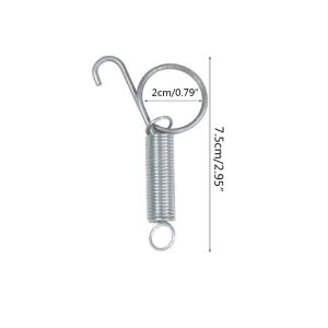 5cm/7cm/8.5cm/11.5 Spring Lock For Door Cage Hook Metal Spring Multi-Purpose Rabbit Cage Door Spring