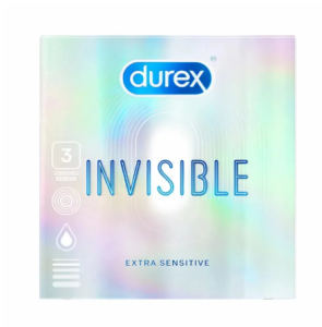 Invisible Extra Thin Extra Sensitive Lubricated Condoms 30s