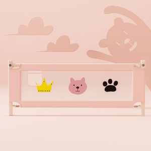【7th Gen】Bed Rails For Baby Anti-fall Baby Bed Fence Bed Guard Vertical Lifting Height Adjustable