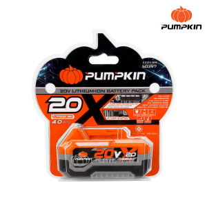 PUMPKIN แบตเตอรี่20V 2.0Ah รุ่น X20V-B2 / 50396 / 4.0Ah รุ่น X20V-B4 / 50397 / แท่นชาร์จ X20 Xterme X20V-C24 / 50435