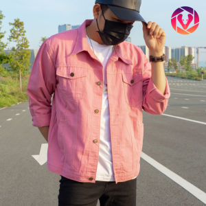 Áo khoác kaki jean nhiều màu vải mềm mịn phù hợp với mọi giới tính thời tiết da dạng phong cách