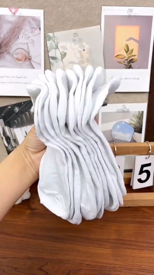 🇸🇬SG Ready Stock🇸🇬 5pcs Travel Pack Disposable Socks
