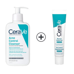 CeraVe Acne Blemish Control Cleanser/Resurfacing Retinol Serum/Foaming Cream/Acne Gel/Treatment Set