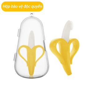 Đồ chơi gặm nướu Gặm Nướu Chuối Silicone Mềm Cho Bé | Không Độc Hại Có Thể Đun Sôi | Dành Cho Trẻ 6-12 Tháng Tuổi An Toàn Khi Mọc Răng