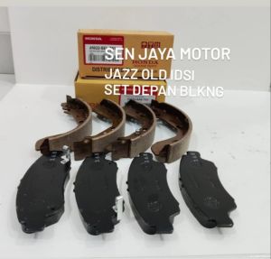 BRAKE PAD BRAKE SHOE KAMPAS REM SET DEPAN BELAKANG JAZZ GD3 IDSI CITY GD8