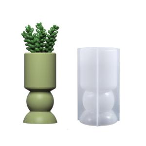 Multifuntional Base Molds Crafting Moulds Round Shape Candlestick Molds Silicone Bracket Molds for