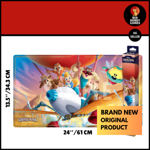 REIGN OF JAFAR RESCUE RANGERS AWAY! PLAYMAT | DISNEY LORCANA SET 8 | ENGLISH EDITION