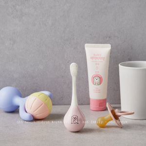 BÀN CHẢI ĐÁNH RĂNG LẬT ĐẬT MYBEE BABY TOOTHBRUSH ĐỨNG CÂN BẰNG CHỐNG LẬT HÀN QUỐC