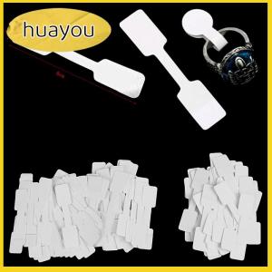 huayou 50/100pcs BLANK Price Tags สร้อยคอแหวนเครื่องประดับป้ายสติกเกอร์กระดาษ