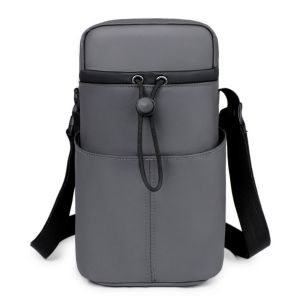 BINOCUL สายสะพาย กระเป๋าใส่ขวดน้ำ ไนลอน แห้งเร็ว ที่วางขวดน้ำ น้ำหนักเบา ปรับได้ กระเป๋าใส่ขวดน้ำแบบสะพายข้าง กำลังเดิน