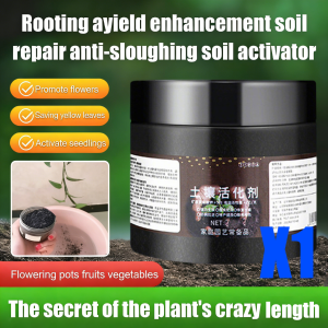 works in 1 Second soil activator original Promote Rooting 土壤活化剂 Soil Remediation Loosening Agent Promote Fruiting Promote Rooting 100g tanah subur soil for plant fertilizer for plant fertiliser