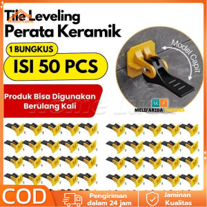 Leveling Spacer Perata Nat Gap 50pcs Alat Bantu Pasang Granit Keramik Reusable Lebih Praktis Tidak Perlu Di Putar