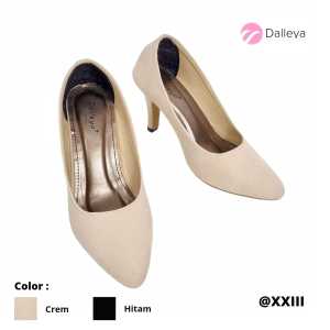 DALLEYA COLLECTION - Alita High Heels Pantopel Kerja Variasi Wanita Real Pict Casual Trendy Berkualitas 9 cm