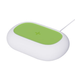 Auoralife Ambient light 15w Wireless Charger Handphone Smart Home Atmospheric Lamp LED light Multifunct RGB Night Light Desk Lamp Pencahayaan luar ruangan