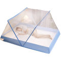 LZD  Installation-Free Folding Mosquito Net Household  2024 New Foldable Thickened and Densely Woven Internet Celebrity Bottomless Height-Adjustable Bed. 
