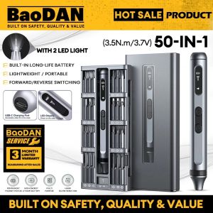 Precision Electric Screwdriver Set Type-C Fast Charging Cordless Screwdriver 50in1 Electric Tool Set Removable Mini Magnetic Screwdriver Head Cordless Precision Screwdriver PC Phone Camera Repair Kit Tool