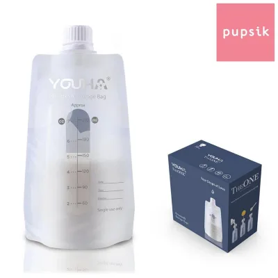Youha The One Breast Milk Storage Bags 210ml (40pcs)