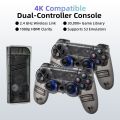GOOJODOQ 2.4G Wireless Game Controller 3D Lag-Free 1080P HDMI Plug and Play Wireless Gaming Console 30,000+ Classic Games. 