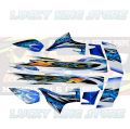 Stiker Sticker Striping fiz r fiz F1Zr f1z biru putih 2005 Murah. 