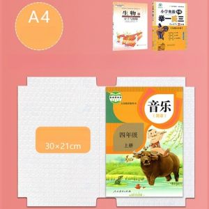 10 Lembar Stiker Film Pelindung Buku Berbahan Tekstil Transparan yang Tahan Air Dengan Perekat Kuat