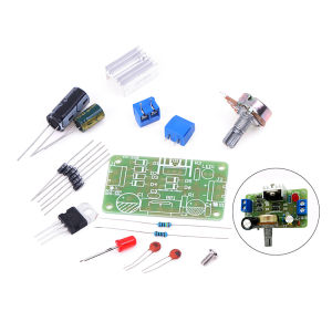 godessing DC Circuit Experiment Electronic Component DIY Teaching Training Parts LM317 Continuous Adjustable Power Supply Kit