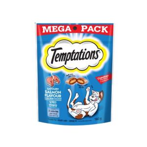 Temptations Value Mega Pack Chicken Tuna Salmon Cat Treats 160G
